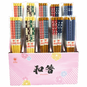 Eetstokjes per paar.