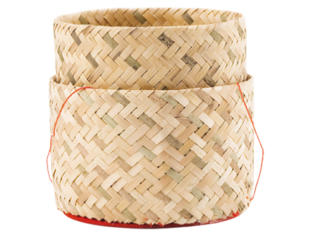 Bamboemandje voor Kleefrijst (Ø 13 cm)
