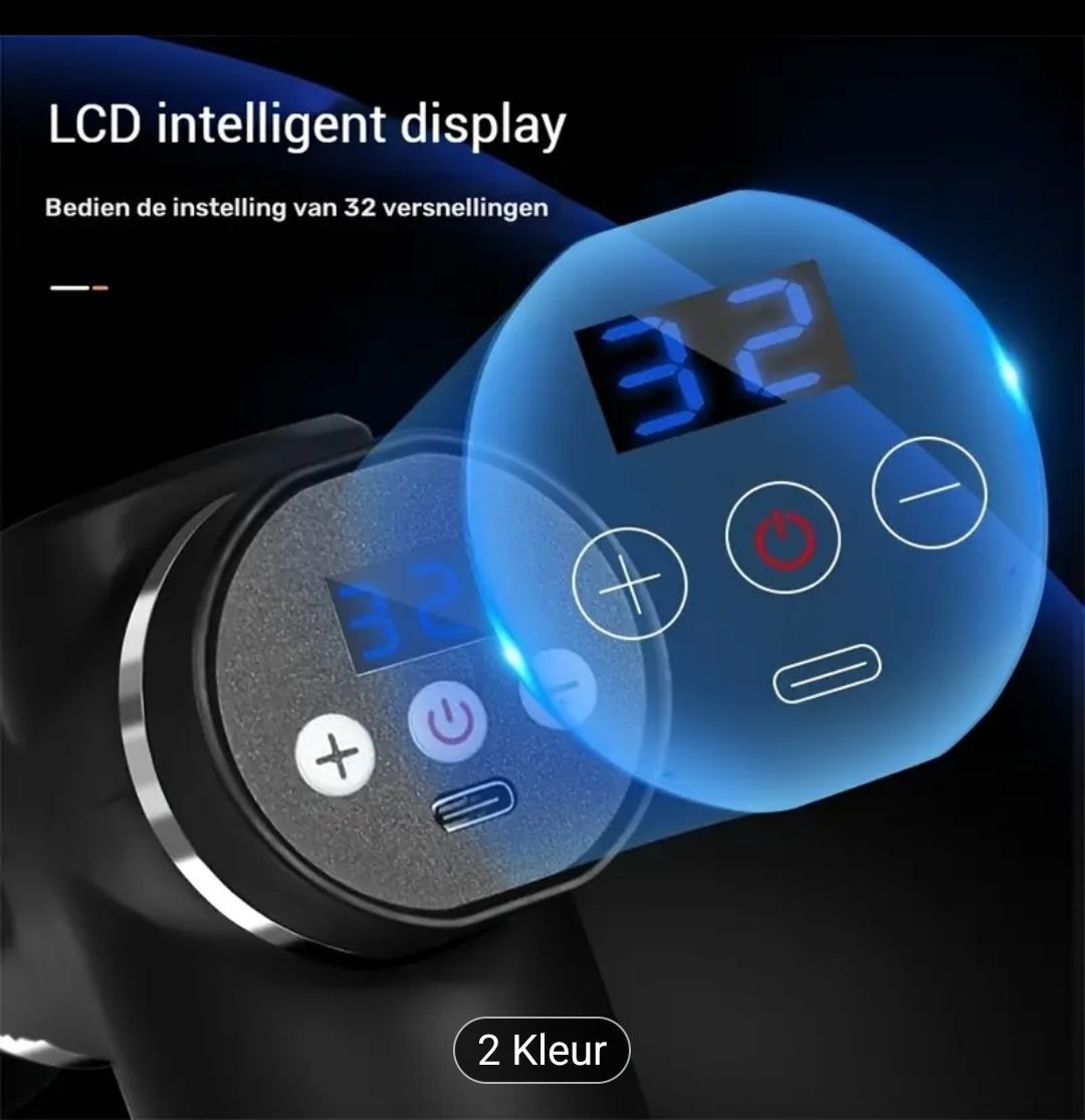 Massagepistool USB Oplaadbaar - Afbeelding 3