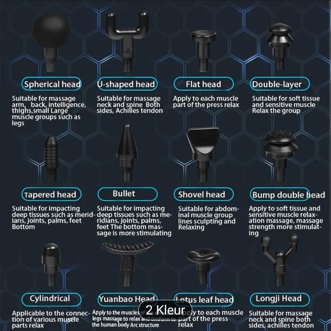 Massagepistool USB Oplaadbaar - Afbeelding 8