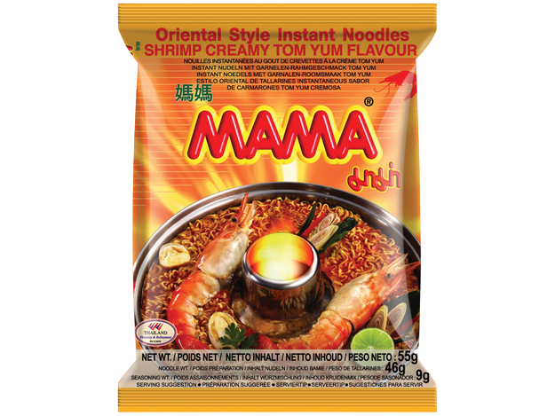 MAMA Instant Noedels Garnaal Romig
