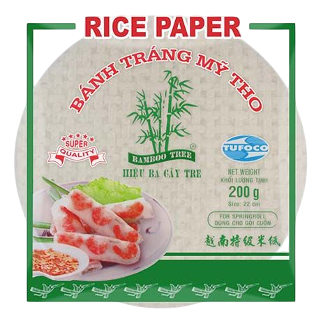 BAMBOO TREE Rijstpapier 22Cm. 200 gr. (Loempia) R