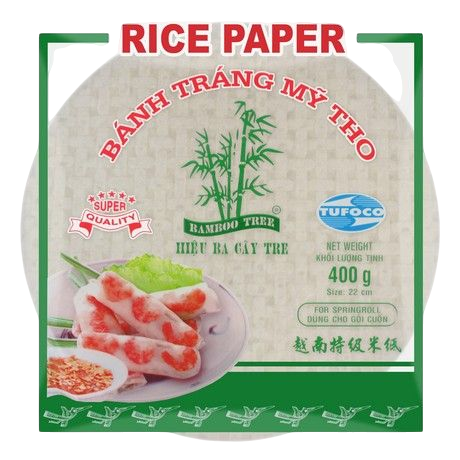 BAMBOO TREE Rijstpapier 22Cm. 400 gr.(Loempia) R
