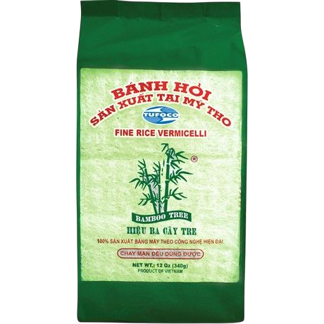 BAMBOO TREE Rijstvermicelli Fijn Groen