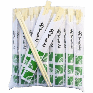 Groene Bamboe Eetstokjes (21cm)