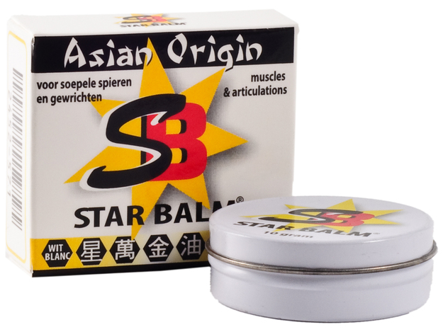 Star Balm (White) 10gr. voor soepele spieren en gewrichten