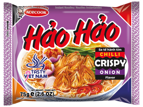 Instant Noodles Chilli Crispy Onion 75gr